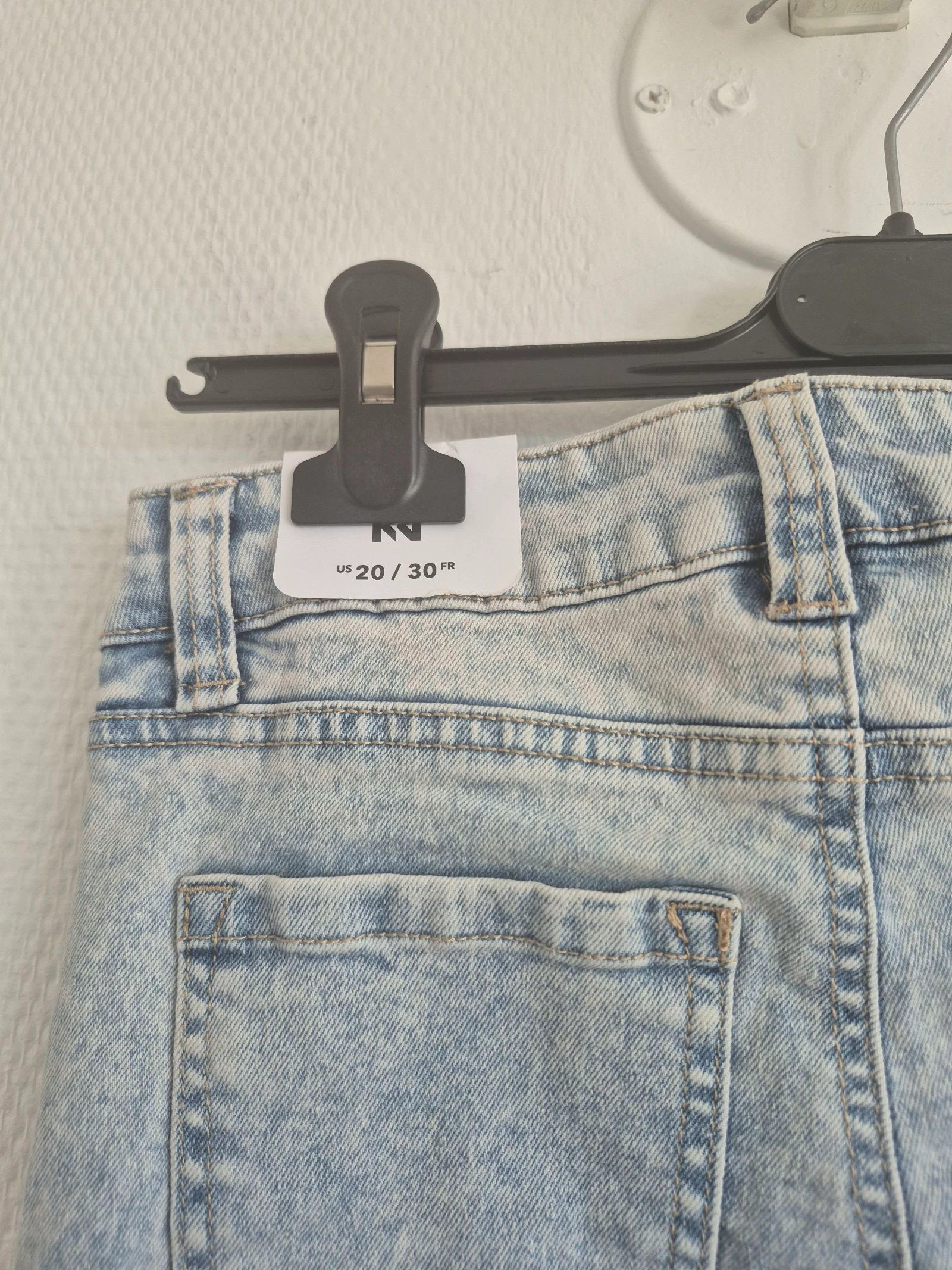 👖 Jennyfer Women's Jean – Size 30 – Light Blue – New with Tag – photo 7